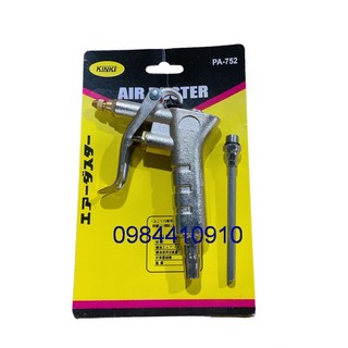 SÚNG XỊT HƠI, THỔI BỤI 2 ĐẦU BẰNG SẮT