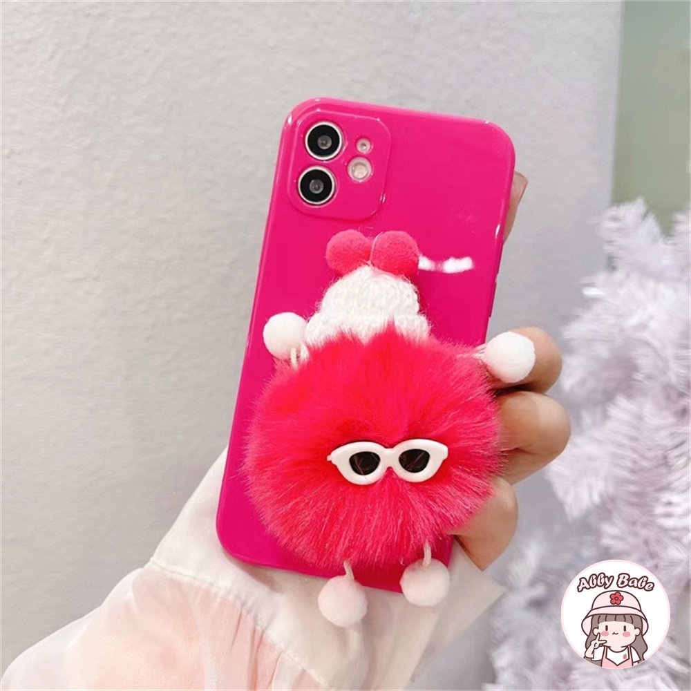 Ốp Điện Thoại TPU Mềm Hình Quái Vật Đeo Kính Râm 3D Cho IPhone 14 Pro Max 11 13 12 Pro Max X XS Max XR