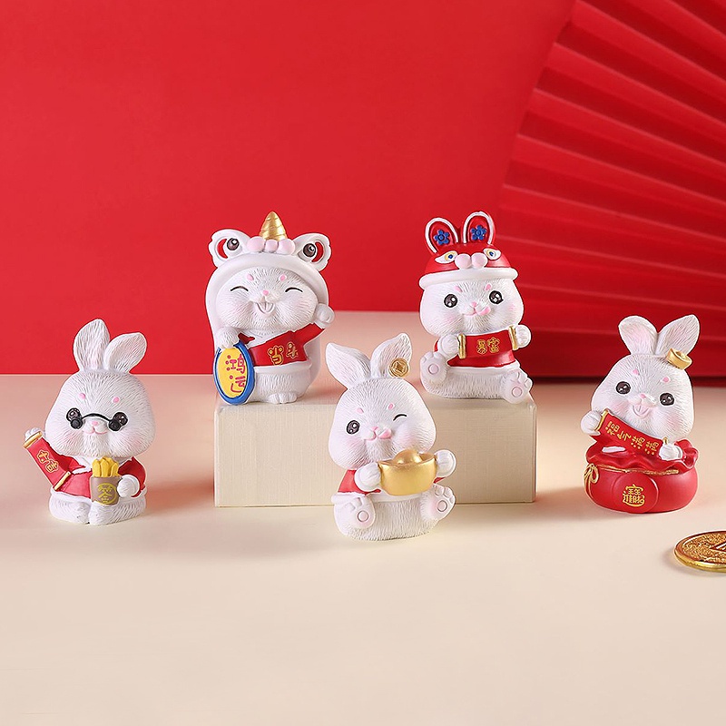 Chú Thỏ Năm Mới 2023 Để Bàn Trang Trí