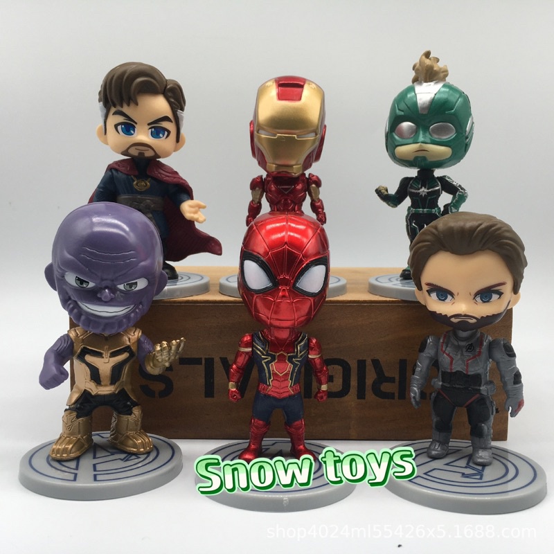 Mô hình Avengers DC Marvel Thor Captain America Black Panther Black Widow Batman Hulk Loki Thanos Doctor Strange Iron