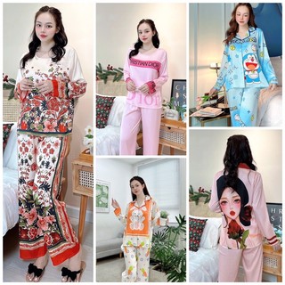 Đồ bộ mac 2CE thiết kế lụa cao cấp các kiểu sang chảnh