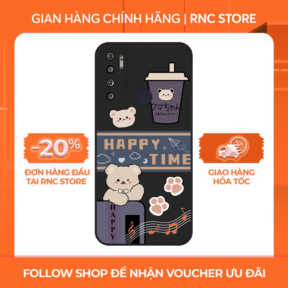 Ốp lưng Vsmart Active 3/Bee 3/Star 5/Live 4/....dẻo đen in hình Happy Time