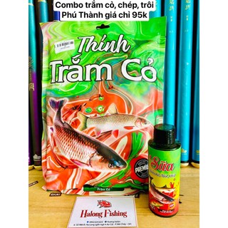 Thính trắm cỏ mồi câu cá chính hãng phú thành halongfishing