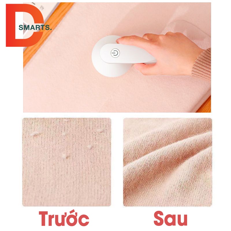 Máy cắt lông xù quần áo mini cầm tay có sạc nhanh tiện dụng | BigBuy360 - bigbuy360.vn