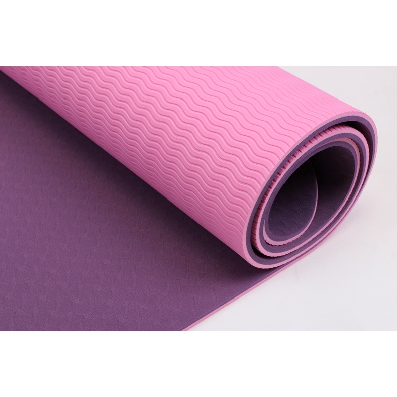 Thảm Tập Yoga 2 Lớp Dày 6MM Thảm Tập Gym, Chống Trơn Trượt Cao Cấp MILLANA SHOP B601