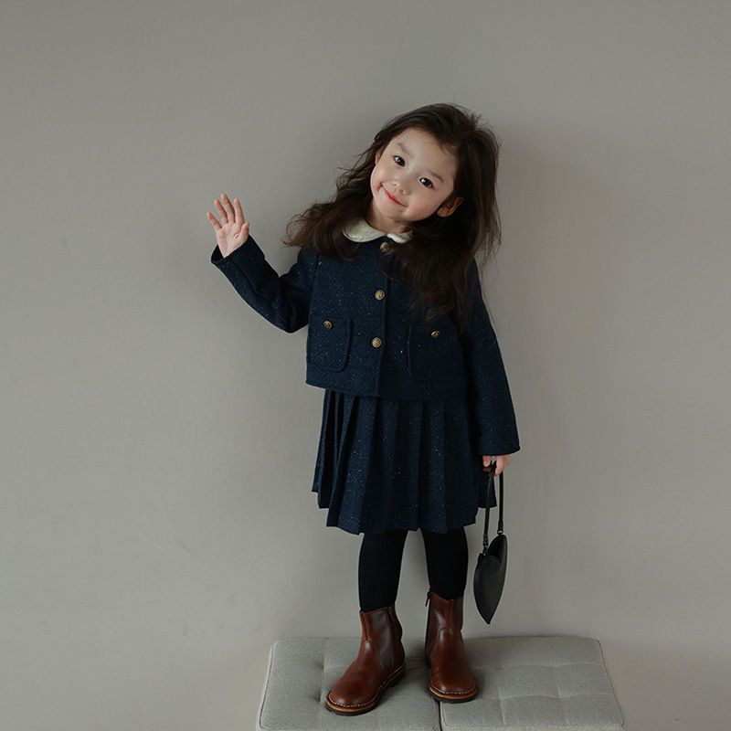 Áo Khoác Len Dáng Ngắn In Hình Thỏ Disney Thời Trang Mùa Đông 2022 Cho Bé Gái