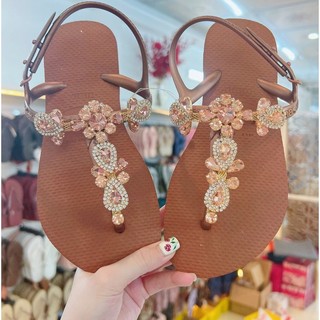 DÉP SANDAL + CHARM ĐÁ T