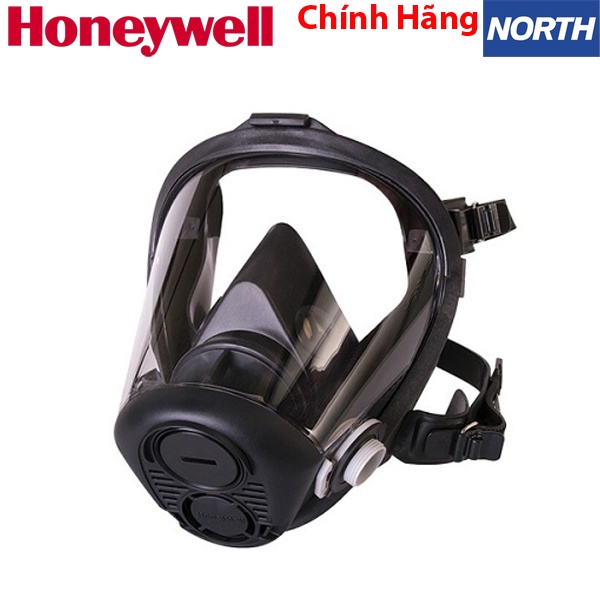 Chính Hãng - Bộ mặt nạ phòng độc Honeywell North RU6500 kèm Phin lọc North 7580P100 Loại trừ bụi dầu(P100), bụi hàn, hơi