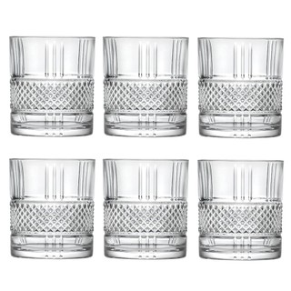 Set 6 cốc pha lê irris diamant 9cm