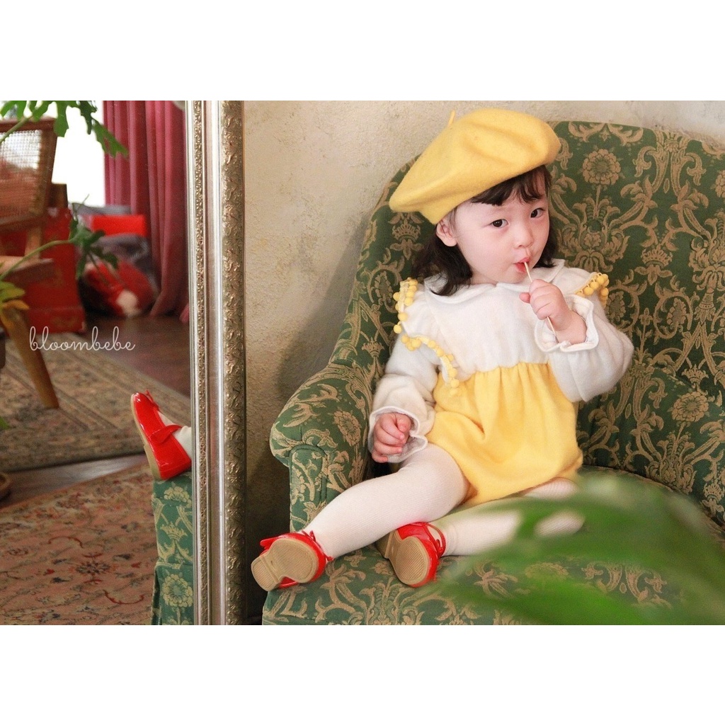 Bloombebe Bodysuit cho bé gái Hàn Quốc