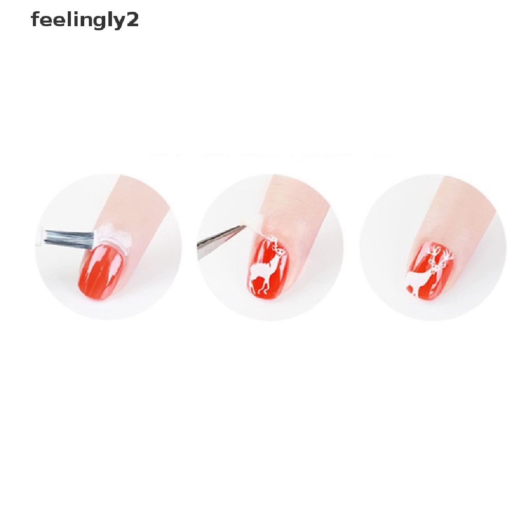 [Hàng Có Sẵn] Dụng Cụ In Hình Móng Tay Bằng Silicone Trong Suốt