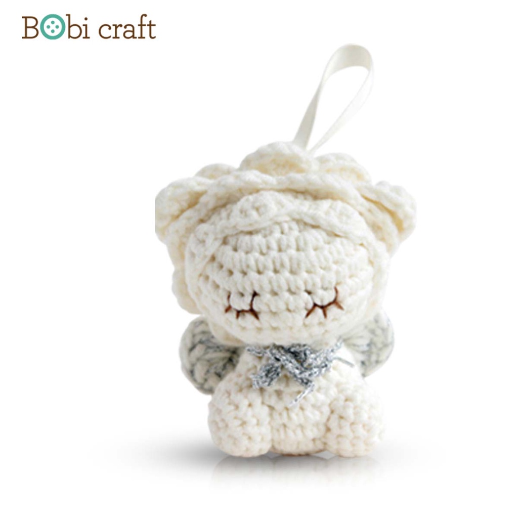 Thú bông len Bobicraft - Sư tử treo - Bộ Platinum - Đồ chơi an toàn Quà tặng bé