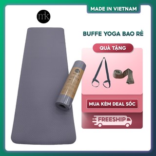 Thảm yoga MIKIE MAT Dòng 1 màu Love Mat Dày 6mm
