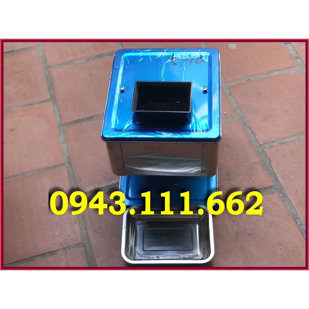 Máy thái bì, lỗ tai heo, sụn tai heo, xắt mỡ hạt lựu THÁO RỜI DAO