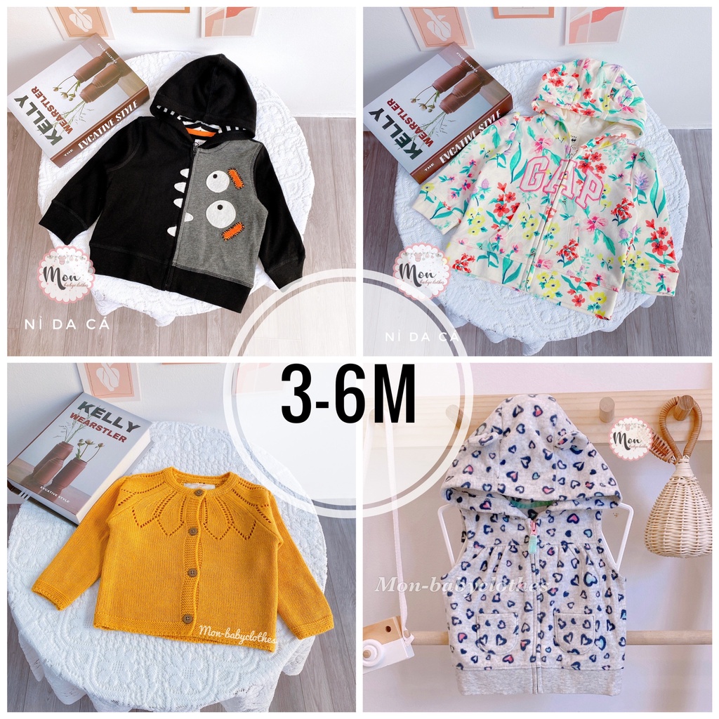 ÁO KHOÁC ẤM CHO BÉ 3-6 tháng (5-7kg)