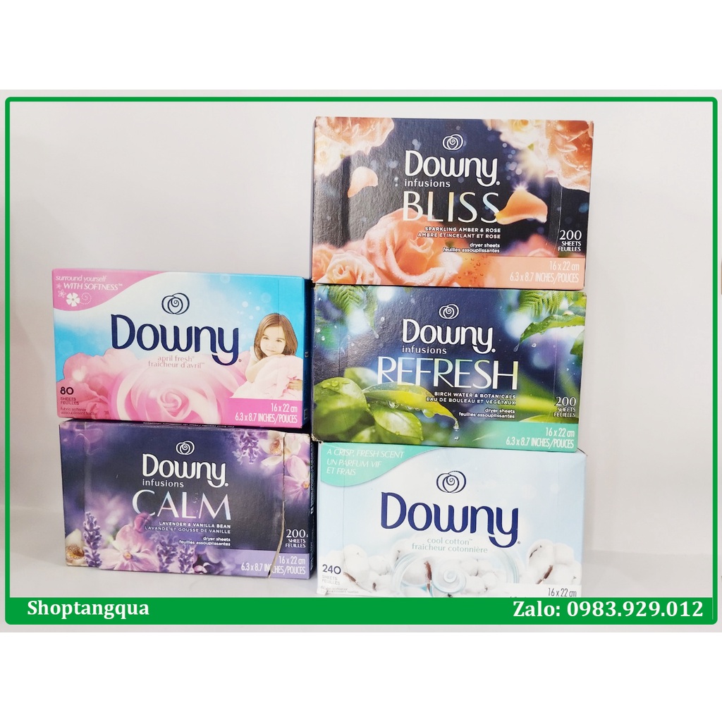 Giấy thơm quần áo Bounce Mỹ tách lẻ