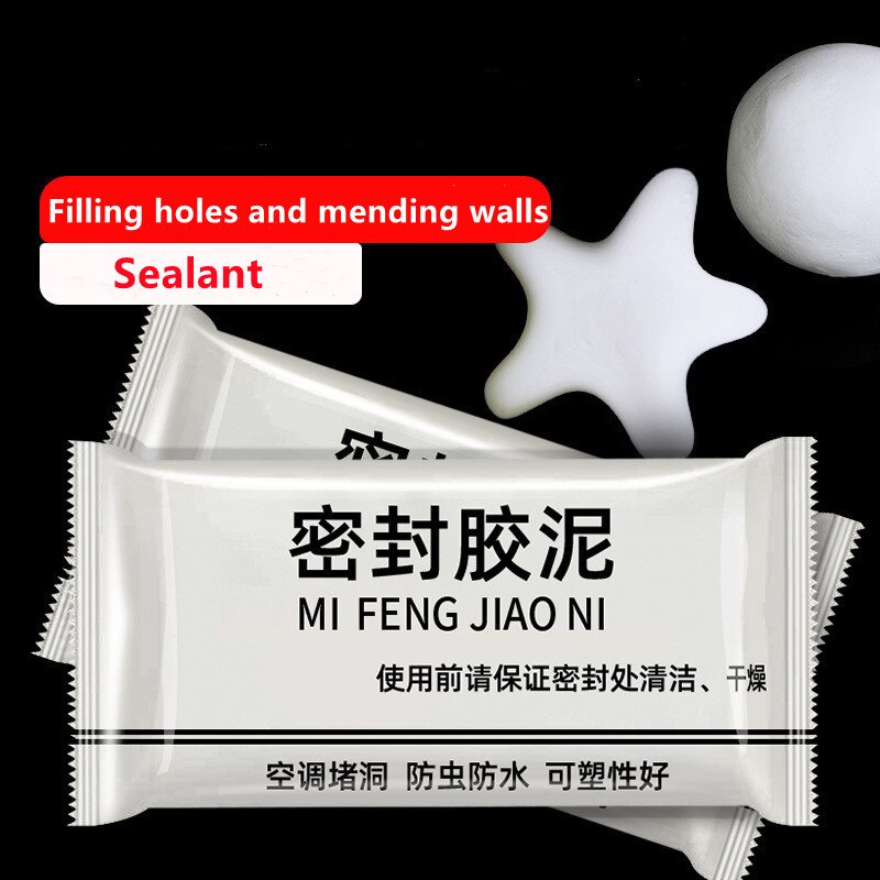 Keo Đất Sét Bịt Lỗ Tường, Vết Nứt, Xi Măng Dẻo Dán Ống Nối Máy Lạnh, Ống Nước Chống Thấm Nước, Chống Côn Trùng