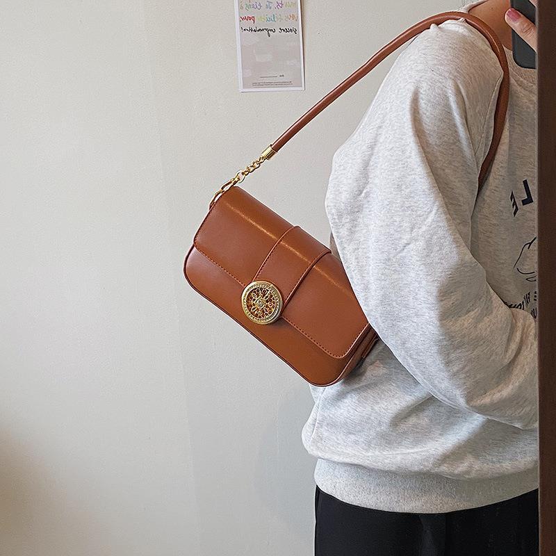 Túi Đeo Vai Hình Vuông Cỡ Nhỏ Thiết Kế Đơn Giản Thời Trang Cho Nữ