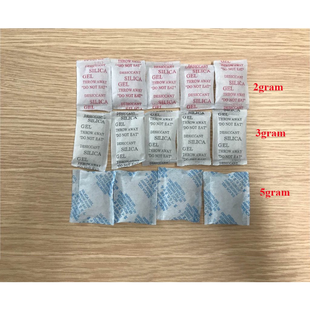 Combo 1kg gói hút ẩm 1g và 20goi 2g
