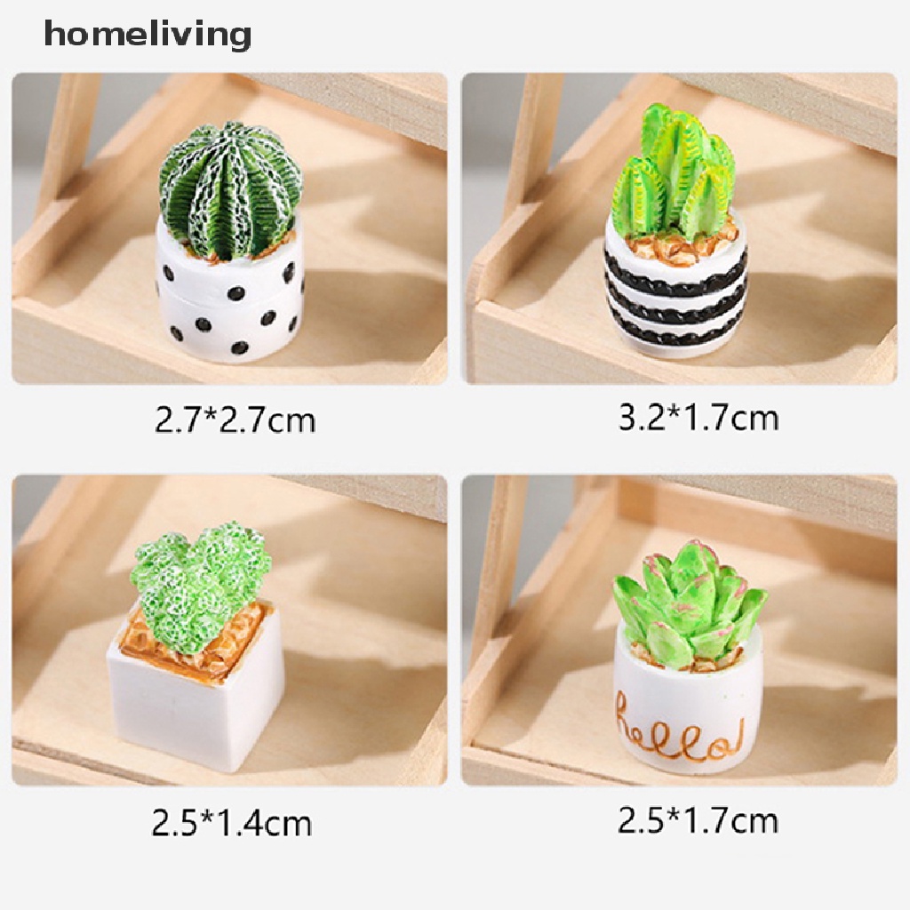 Cây Xương Rồng Giả Trang Trí Nhà Búp Bê