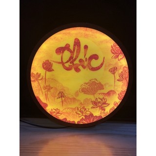 Đèn hào quang trúc chỉ