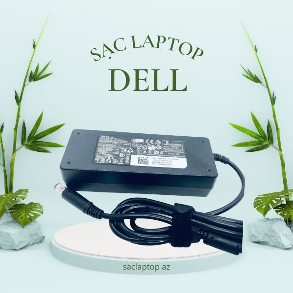 Sạc laptop dell chân kim to, chân kim nhỏ loại tốt, Sạc máy tính dell zin bảo hành 12 tháng