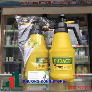 Bình xịt tưới cây dudaco - bình cầm tay 2 lít