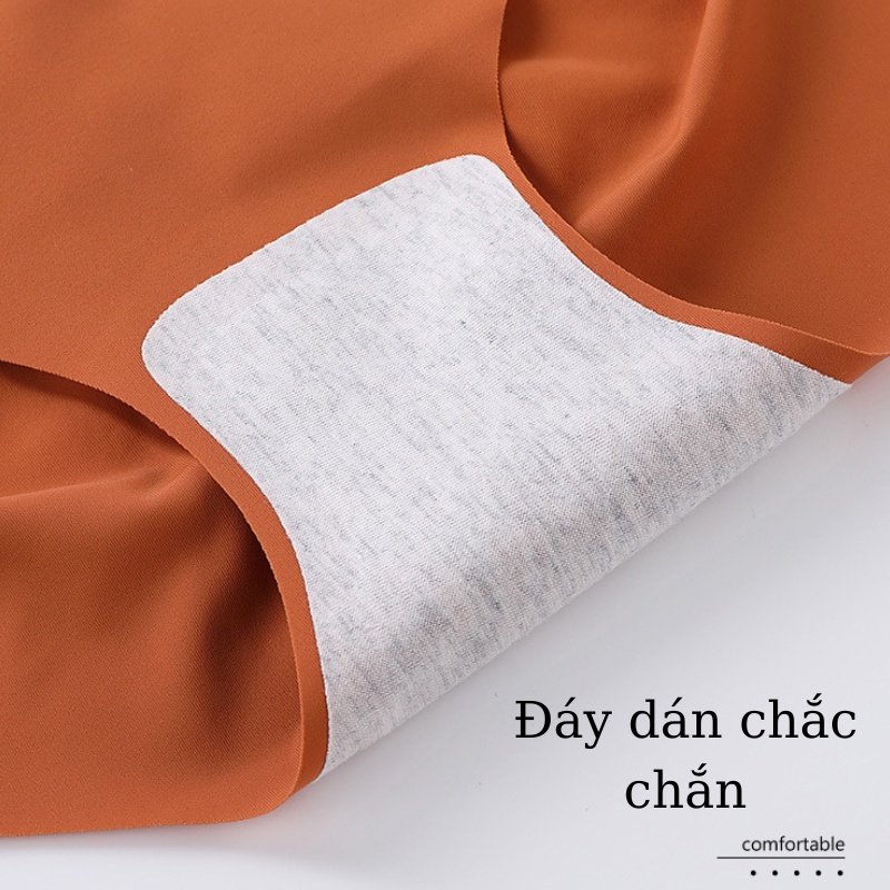 Quần lót nữ su trơn cạp cao, Quần lót không đường viền, ôm body siêu chuẩn, đáy dán chắc chắn SAVILL L669