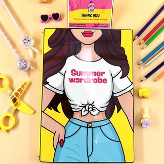 BST Thời trang Mùa Hè - Búp bê giấy