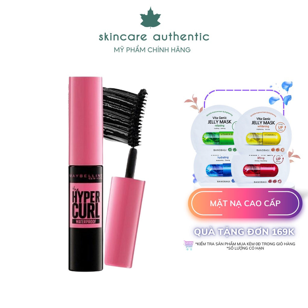 Mascara Dài và Cong Mi Maybelline New York Hyper Curl Waterproof Mini 4.5ml