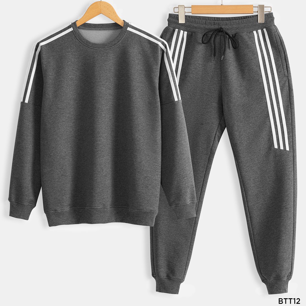Bộ nỉ thể thao nam chất liệu da cá 4 Màu Trẻ Trung Năng Động Thời Trang Cao Cấp New2Shop