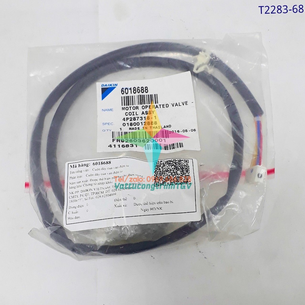 Van tiết lưu - Cuộn coil máy điều hòa DAIKIN - Gas R410 máy18.000-36.000 BTU