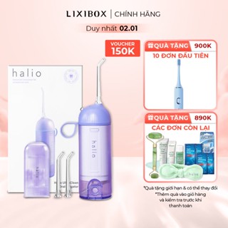 Mã COSLXBT11 giảm 10% đơn 600K Máy Tăm Nước Cầm Tay Halio UltraClean Oral