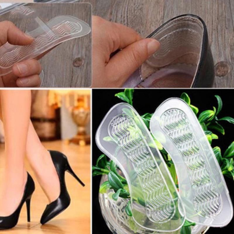 Đệm Gel Silicon Lót Chân Sau Giày Cao Gót Chống Trượt