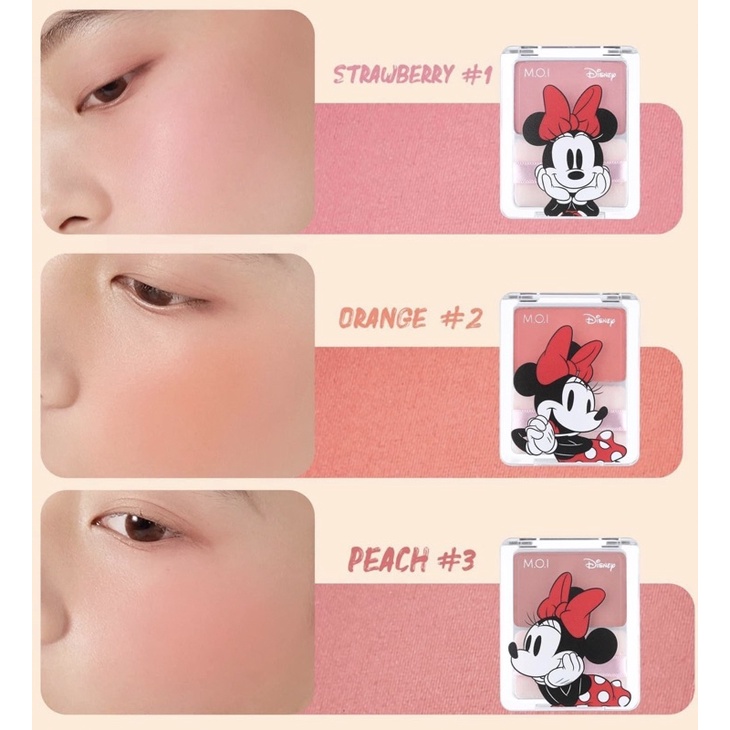 Combo Phấn nước + Phấn phủ MOI COSMETICS Baby Skin Cushion - Phấn nước Hồ Ngọc Hà