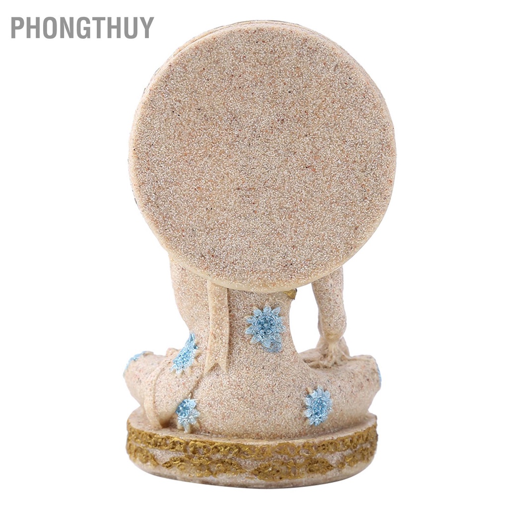 Tượng Phật bằng đá sa thạch phong thủy 6*4*12cm Trang trí nhà cửa khách sạn Món quà trang