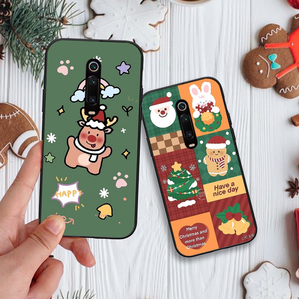 Ốp Xiaomi Redmi K20 / MI 9T / K30 / K30 5G bộ hình bánh quy giáng sinh đáng yêu , Noel dễ thương