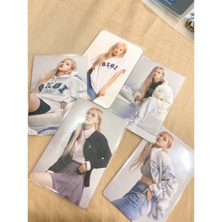 Card Blackpink tổng hợp Rosé Oioi chính hãng