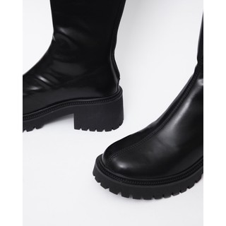 81283 - GIÀY LEA CHUNKY CALF BOOTS
