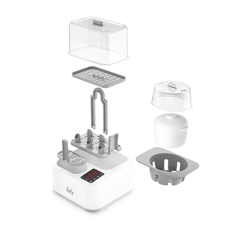 MÁY TIỆT TRÙNG SẤY KHÔ ĐA NĂNG THÔNG MINH TÍCH HỢP MÁY HÂM SỮA – CAPTAIN 1 / 2 - BẢO HÀNH 12 THÁNG