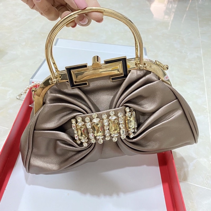 Túi Đầm Đeo Vai Hàng Cao Cấp Túi Đựng Vừa Điện THoại Lớn Thích Hợp Mang Đi Tiệc Đi Chơi Làm Quà Tặng Cao Cấp