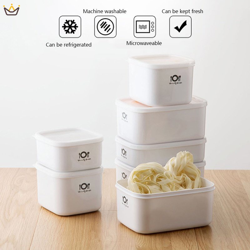 Hộp đựng thực phẩm Có Nắp Đậy Kín Kháng Khuẩn Tiện Dụng