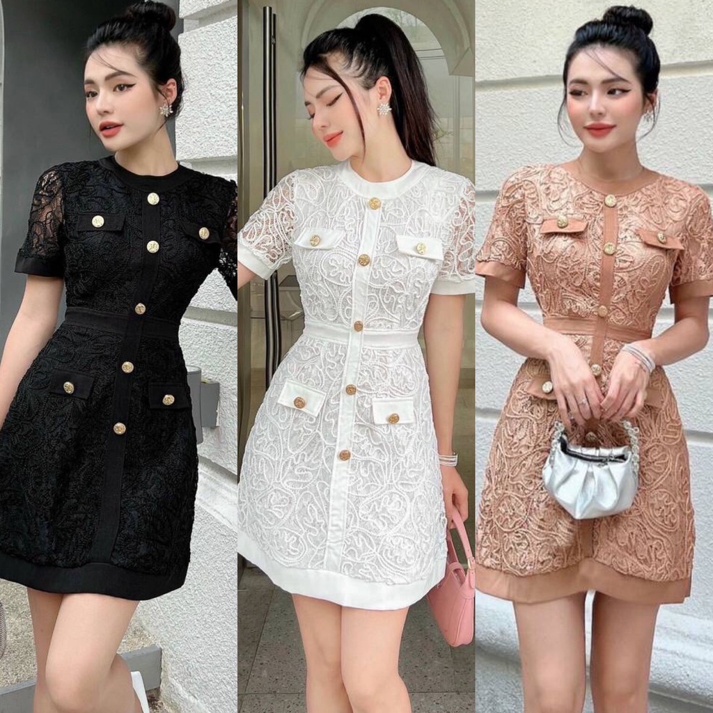 ĐẦM REN NÚT