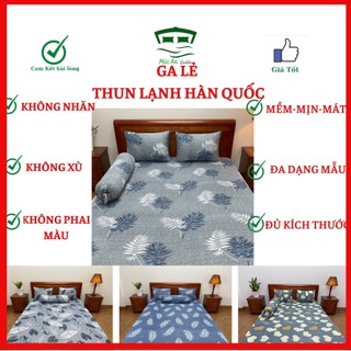 Ga giường lẻ thun lạnh hàn quốc, ga trải giường đủ size nệm 1m, 1m2,1m4, 1m6, 1m8, 2m, 2m2 mẫu mã đa dạng – mộc an