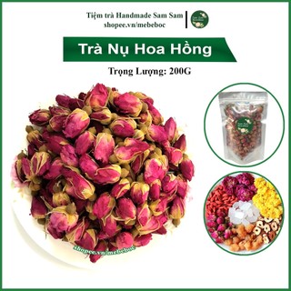 Trà hoa hồng sấy lạnh 200g giúp đẹp da, thải độc, chống lão hóa, giảm stress Sam Sam