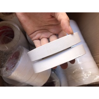 1 Cuộn băng keo 2 mặt bảng 2cm cuộn lớn