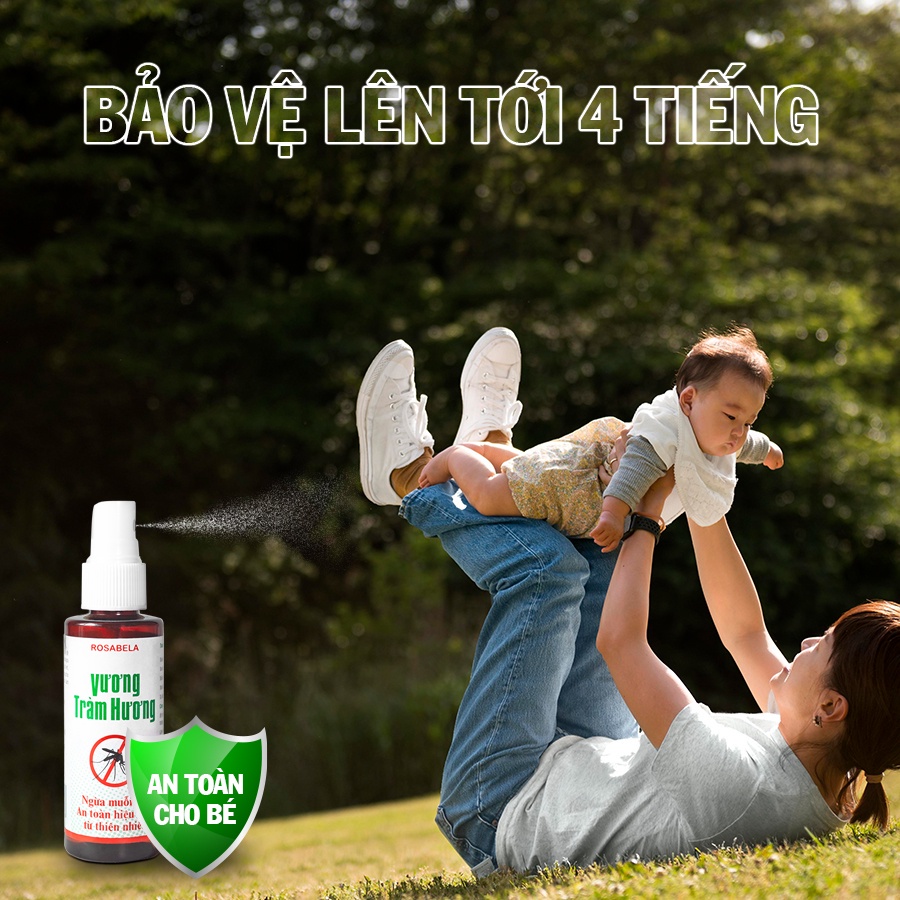 Xịt chống muỗi Vương Tràm Hương 60ml