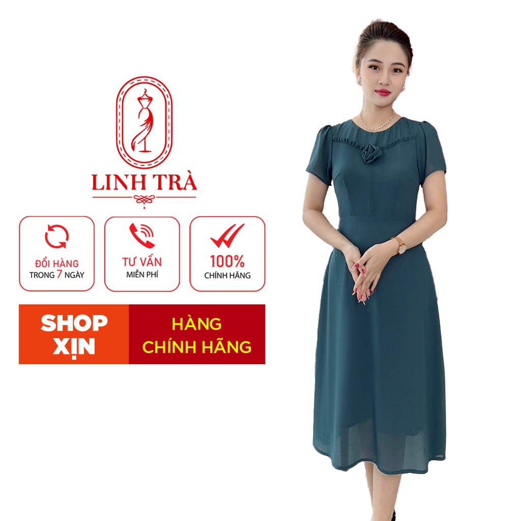 (TM 863) Trẻ Trung Thiết Kế Trang Nhã Thanh Lịch Bigsize Đi Làm Đi Tiệc Cho Bà Cho Mẹ U50