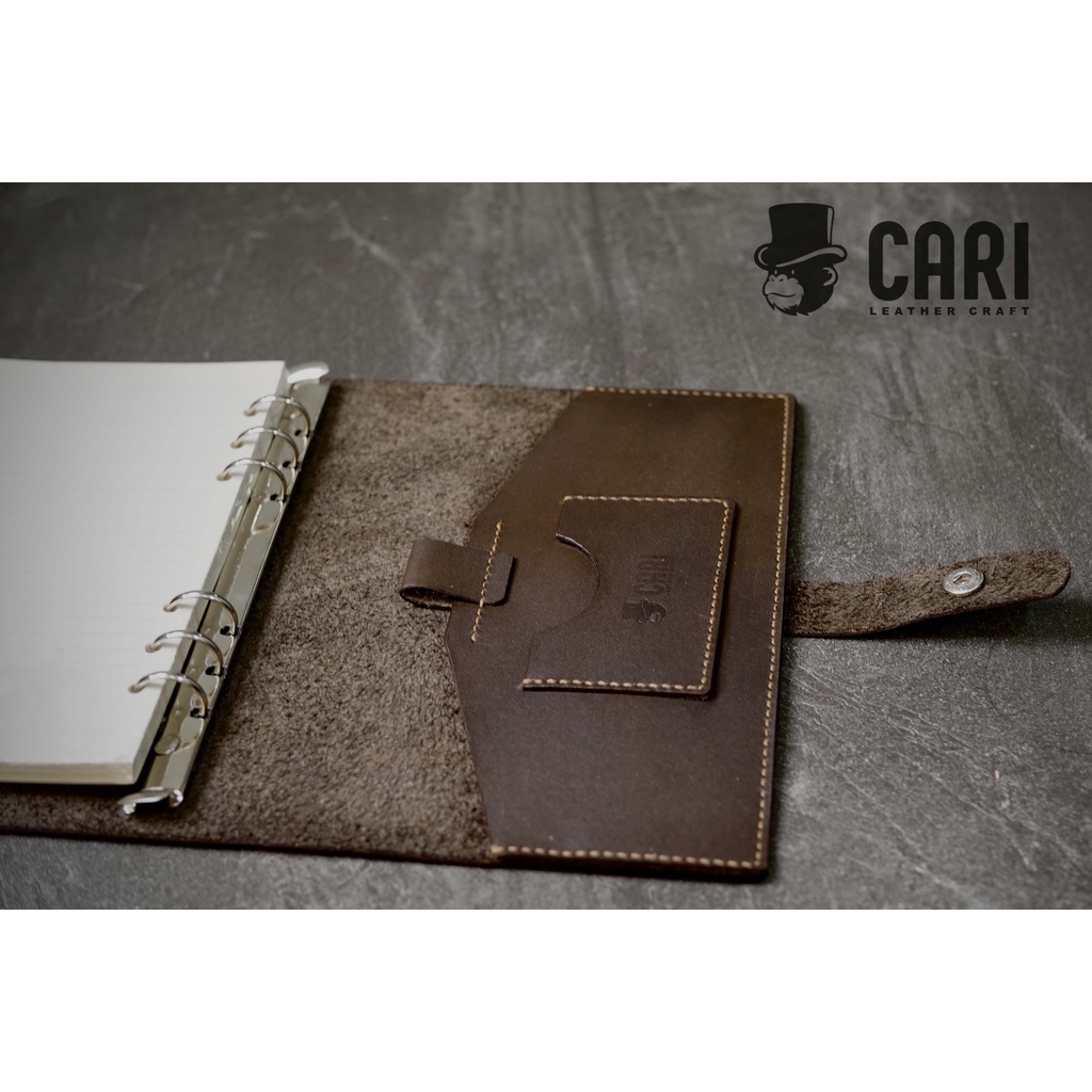 Sổ A5 bìa da Nappal handmade