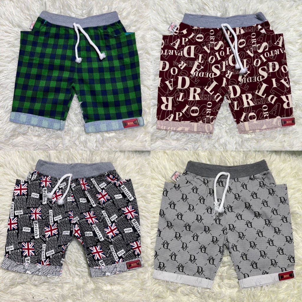 Quần đùi bé trai, quần short kaki cho bé trai từ 13-15kg